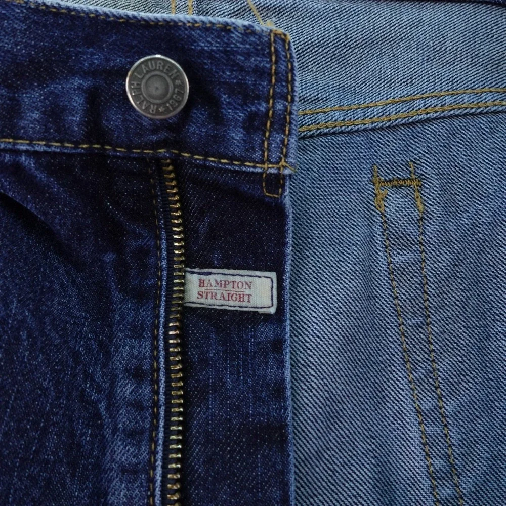 Polo Ralph Lauren Authentic Dungarees‎ Hampton Straight Jeans Mens Size 40x30